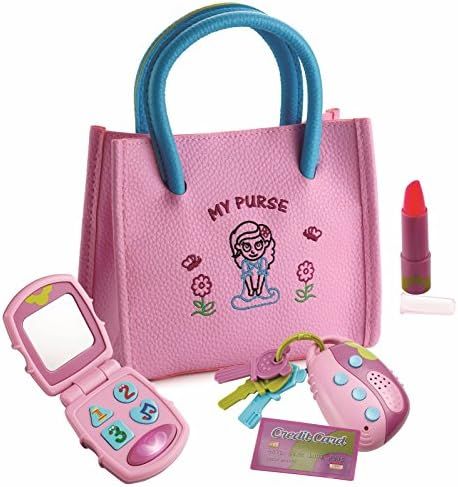 Dress Up America Little Girl's My First Purse – Pretend Play Kid Purse Set for Girls Accessory,... | Amazon (US)