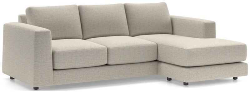 Peyton 3-Seat Reversible Sectional Sofa | Crate & Barrel