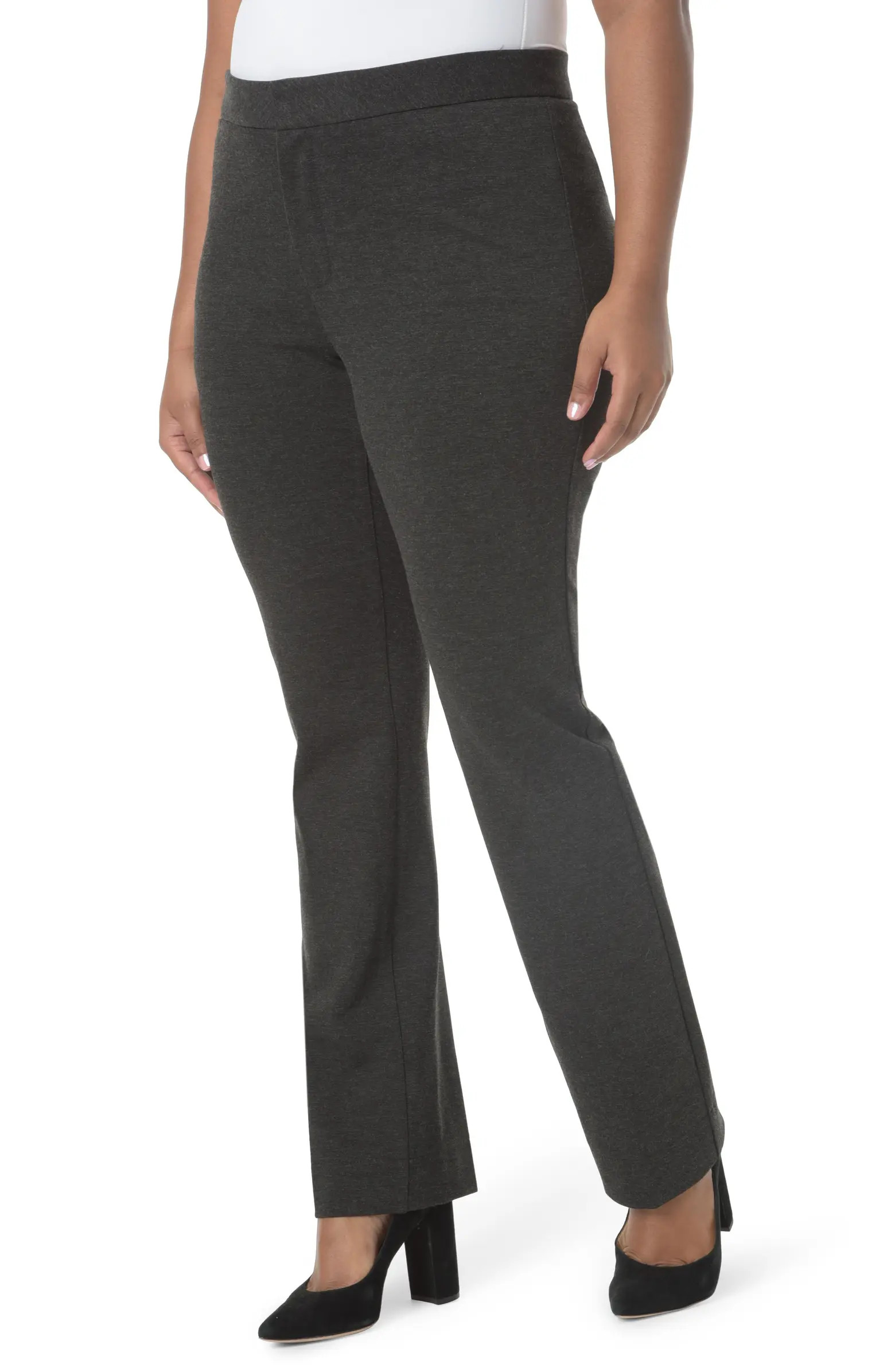 Stretch Knit Straight Leg Pants | Nordstrom