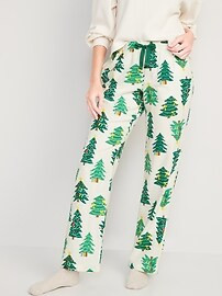 Printed Flannel Pajama Pants for Women | Old Navy (US)