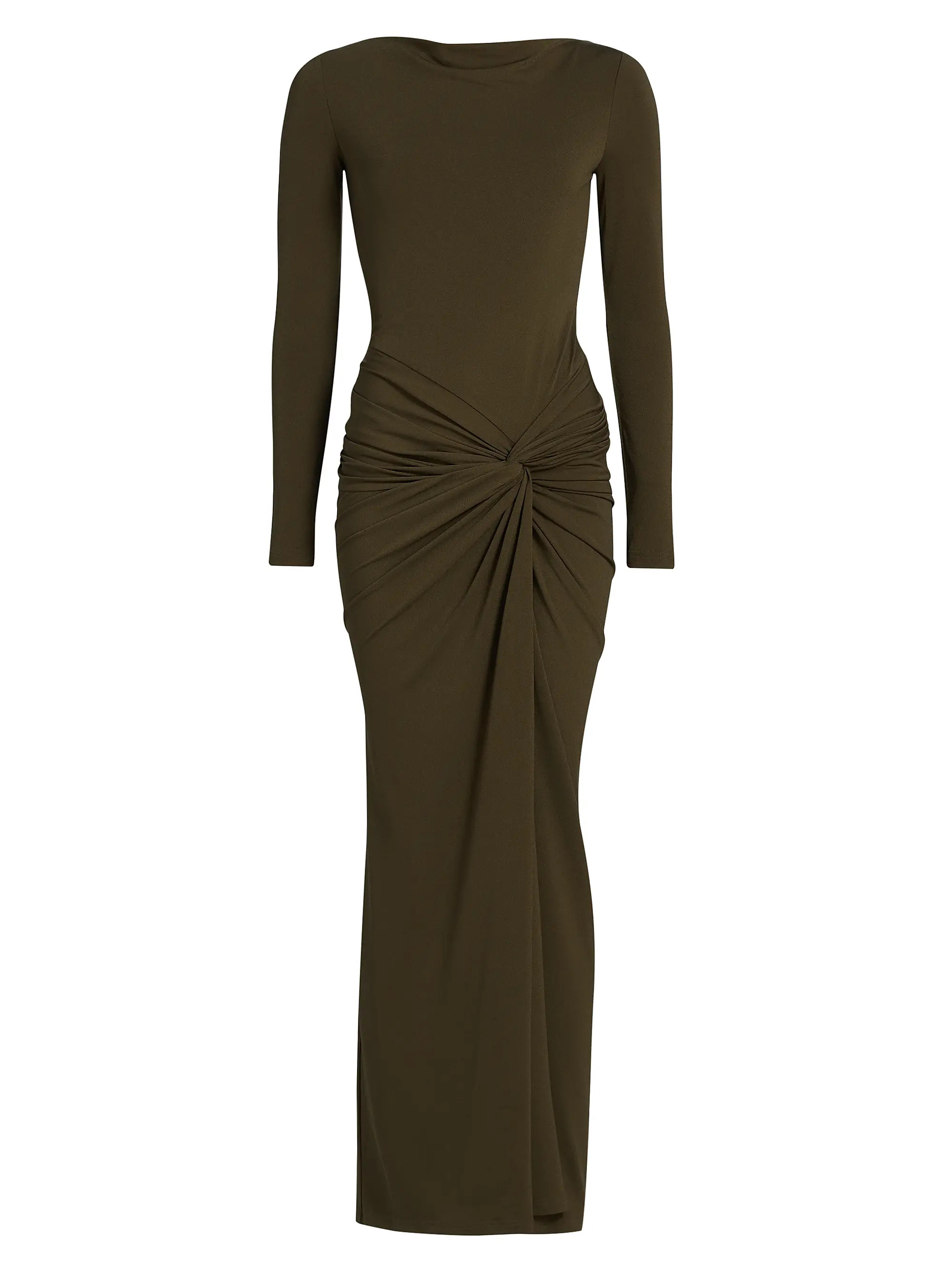 Sarlyn Crepe Long-Sleeve Maxi Dress | Saks Fifth Avenue