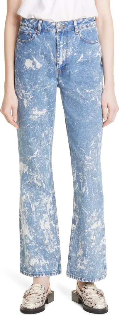 Ganni Organic Cotton Straight Leg Jeans | Nordstrom | Nordstrom