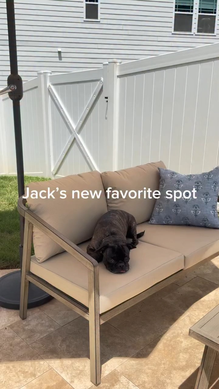 Our patio has quickly become everyone’s favorite spot this summer. ☀️ From morning coffee to pool days with the family (and a few pugs 🐾), we’ve been spending so much time out here enjoying our SEEHILL conversation set.

I love having a comfortable place to sit, relax, and keep an eye on all the backyard fun. The neutral design fits right in with the rest of our outdoor space and makes it easy to create a cozy gathering spot.

Shop this SEEHILL conversation set through my Amazon storefront, or comment LINK and I’ll send it your way. 
Shop Amazon here: https://amzn.to/4akYfrj

#SeeHill #AmazonSeeHill #outdoorliving #backyardoasis #poolside 
patiodesign outdoorfurniture Amazon
