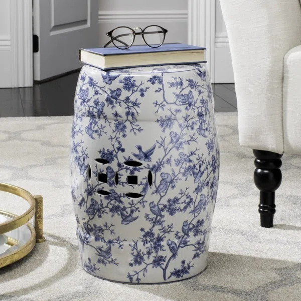 Cecere Ceramic Accent Stool | Wayfair North America