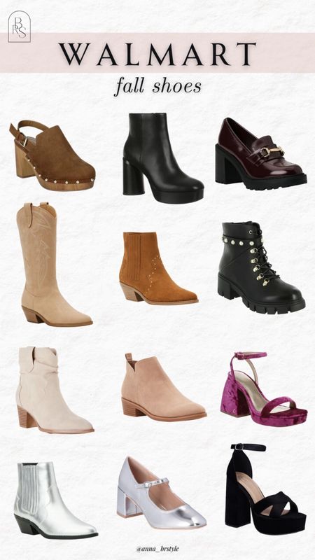 Walmart fall shooes boots booties western boots loafers velvet sandals velvet heeled sandals 

#LTKfindsunder50 #LTKsalealert #LTKfindsunder100