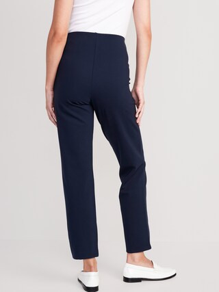 Extra High-Waisted Stevie Straight Taper Ankle Pants for Women | Old Navy (US)