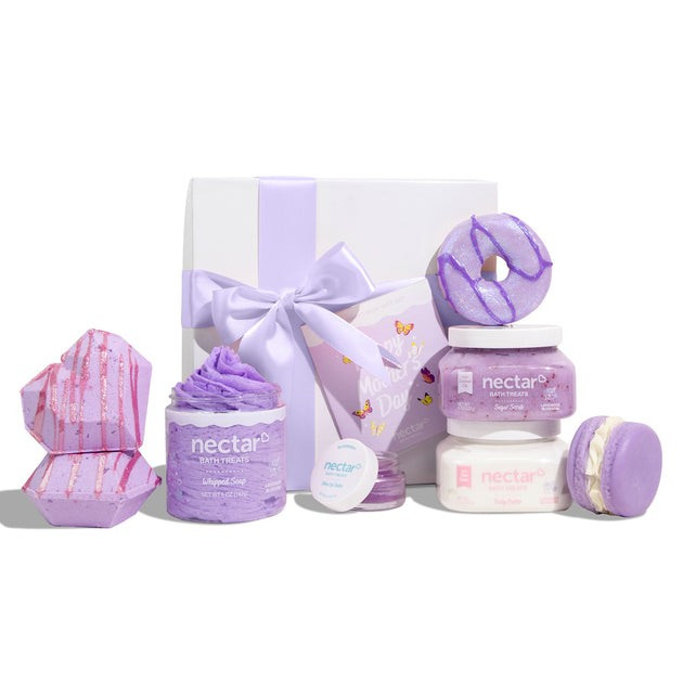 Mom Sweet Mom Lavender Blossom Gift Set | Nectar Bath Treats