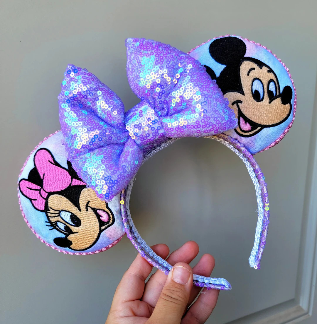 Happiest Place on Earth Embroidery Mouse Ears - Etsy | Etsy (US)