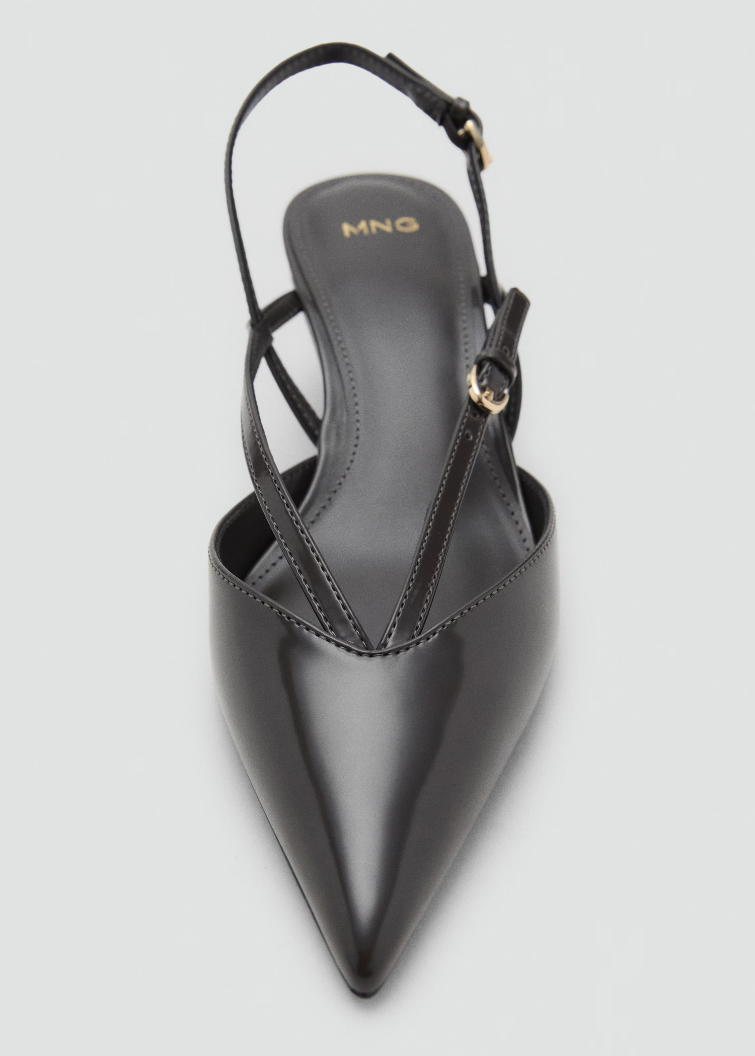 Kitten-heeled strappy shoes - Women | MANGO United Kingdom | MANGO (UK)