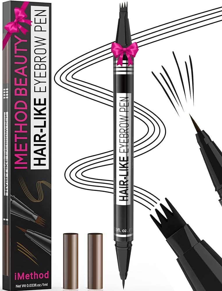 iMethod Microblading Eyebrow Pen - Eyebrow Pencil Magical 2-in-1 Dual-Ended Eye Brow Pencils for ... | Amazon (US)
