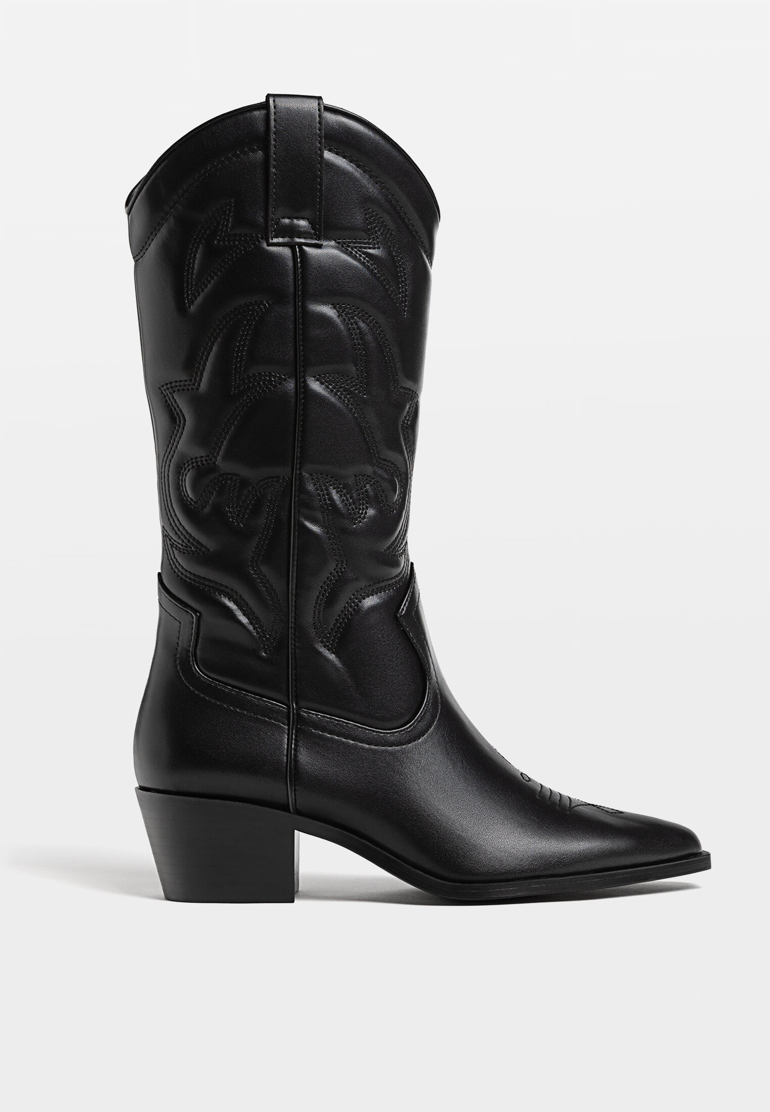 Heeled cowboy boots | Stradivarius (UK)