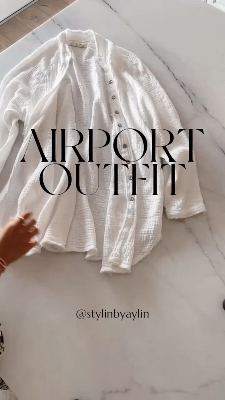 Airport outfit, travel style #StylinbyAylin #Aylin 

#LTKtravel #LTKstyletip #LTKfindsunder100