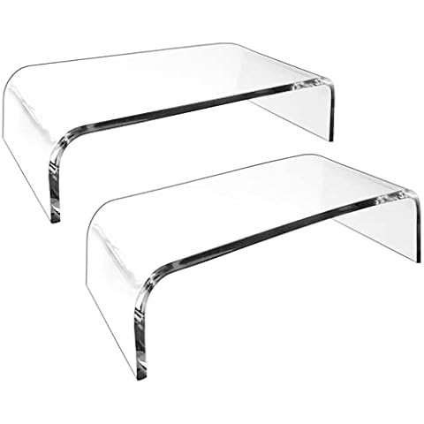 Beimu Acrylic Monitor Stand Riser Computer Monitor Riser Computer Monitor Stand or Holder Clear M... | Amazon (US)