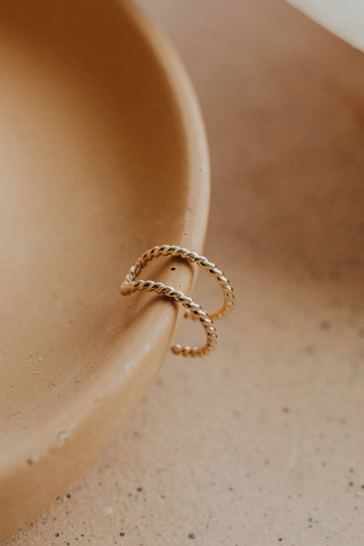 Twisted Double Up Ear Cuff | Hello Adorn