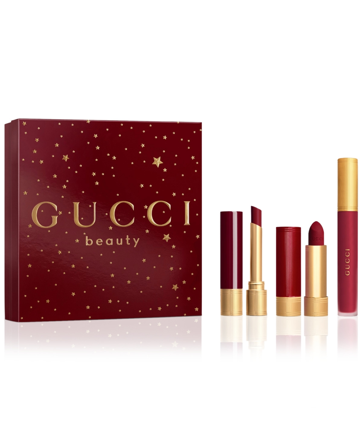 Gucci 3-Pc. Rosso Ancora Lipstick Gift Set | Macy's