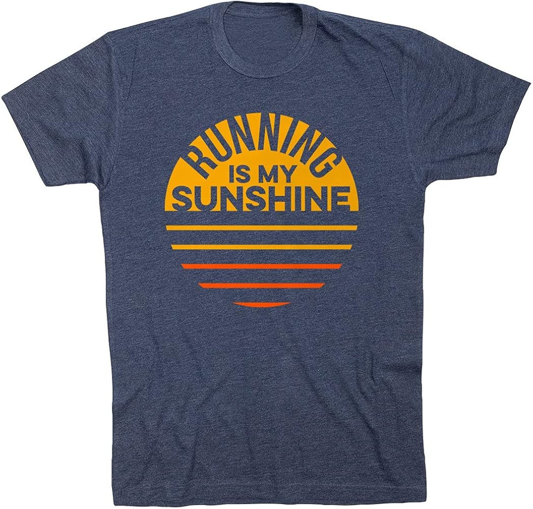 Gone For a Run Running is My Sunshine Short Sleeve T-Shirt | Running Tee | Youth and Adult Sizes | Amazon (US)