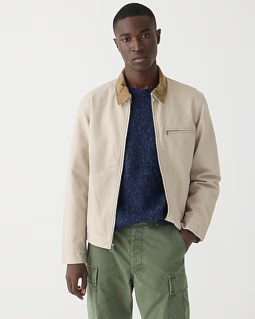 Wallace & Barnes canvas work jacket | J. Crew US