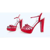 90S Platform Sandals Ankle Straps Chunky Heels Guess By Marciano Size 10 40 41 | Etsy (US)