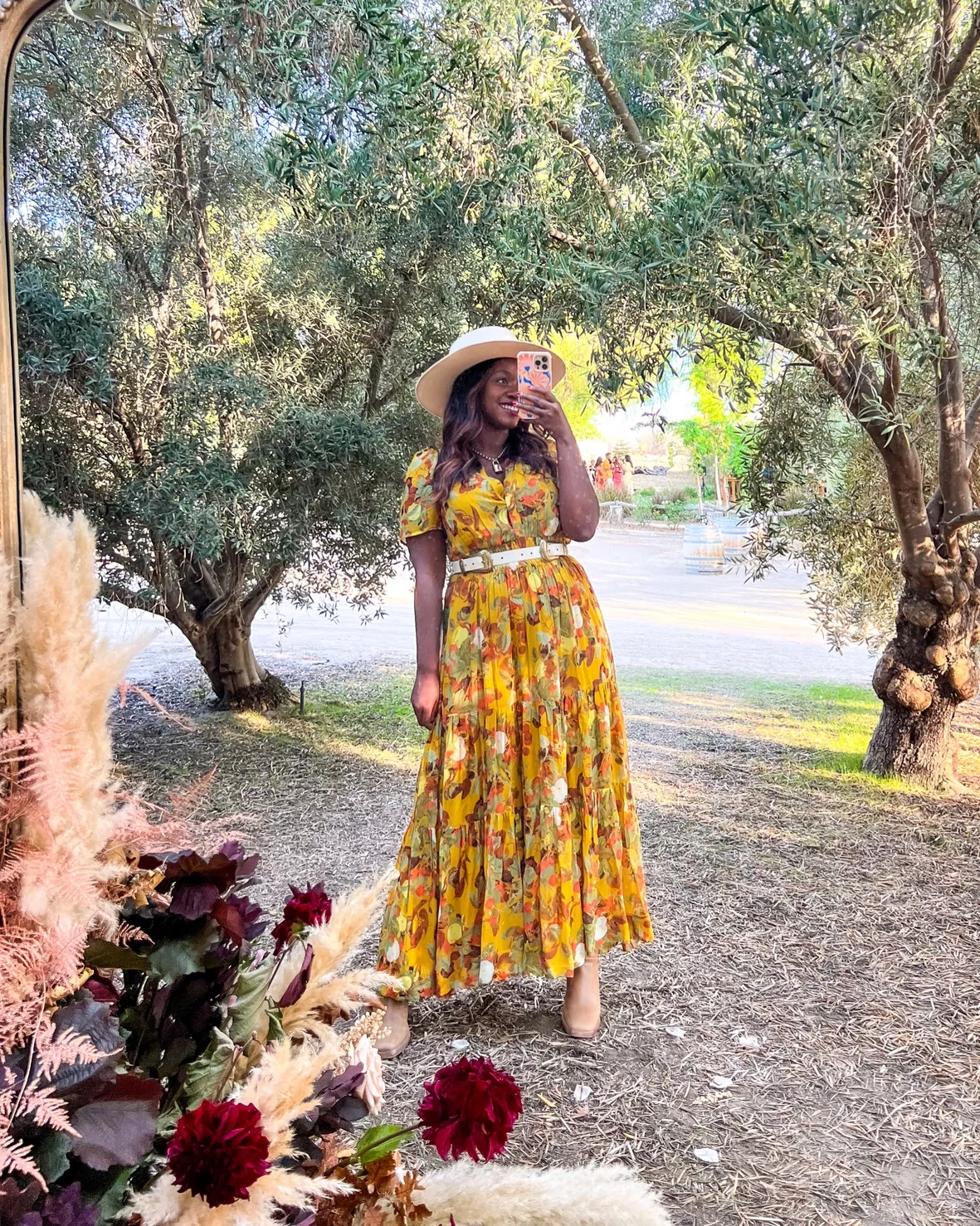 Flower Season Chiffon Maxi Skirt … curated on LTK