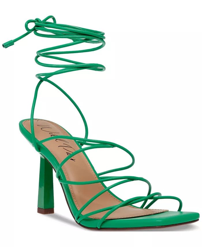 Wild Pair Eross Lace-Up Dress Sandals, Created for Macy's - Macy's | Macy's