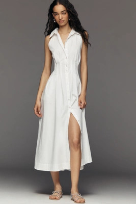 The Tobie Sleeveless Shirt Dress by Exquise | Anthropologie (US)