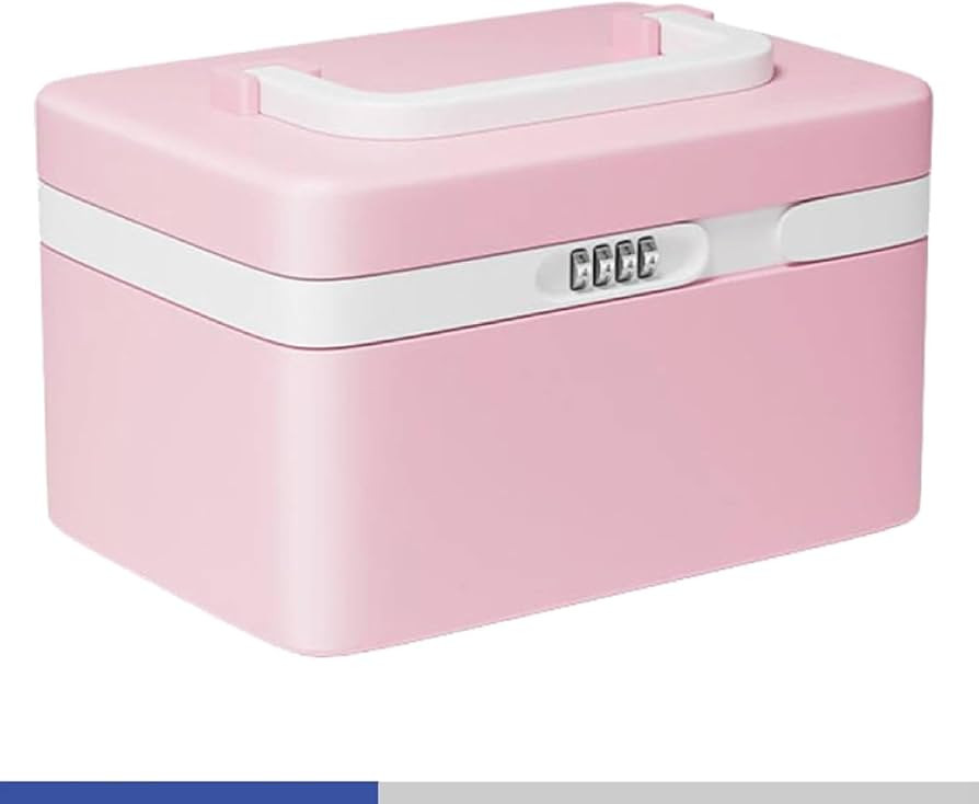 Medicine Lock Box, Lockable Medication Box with Portable Storage Case,Locked medicine box,Locking... | Amazon (US)