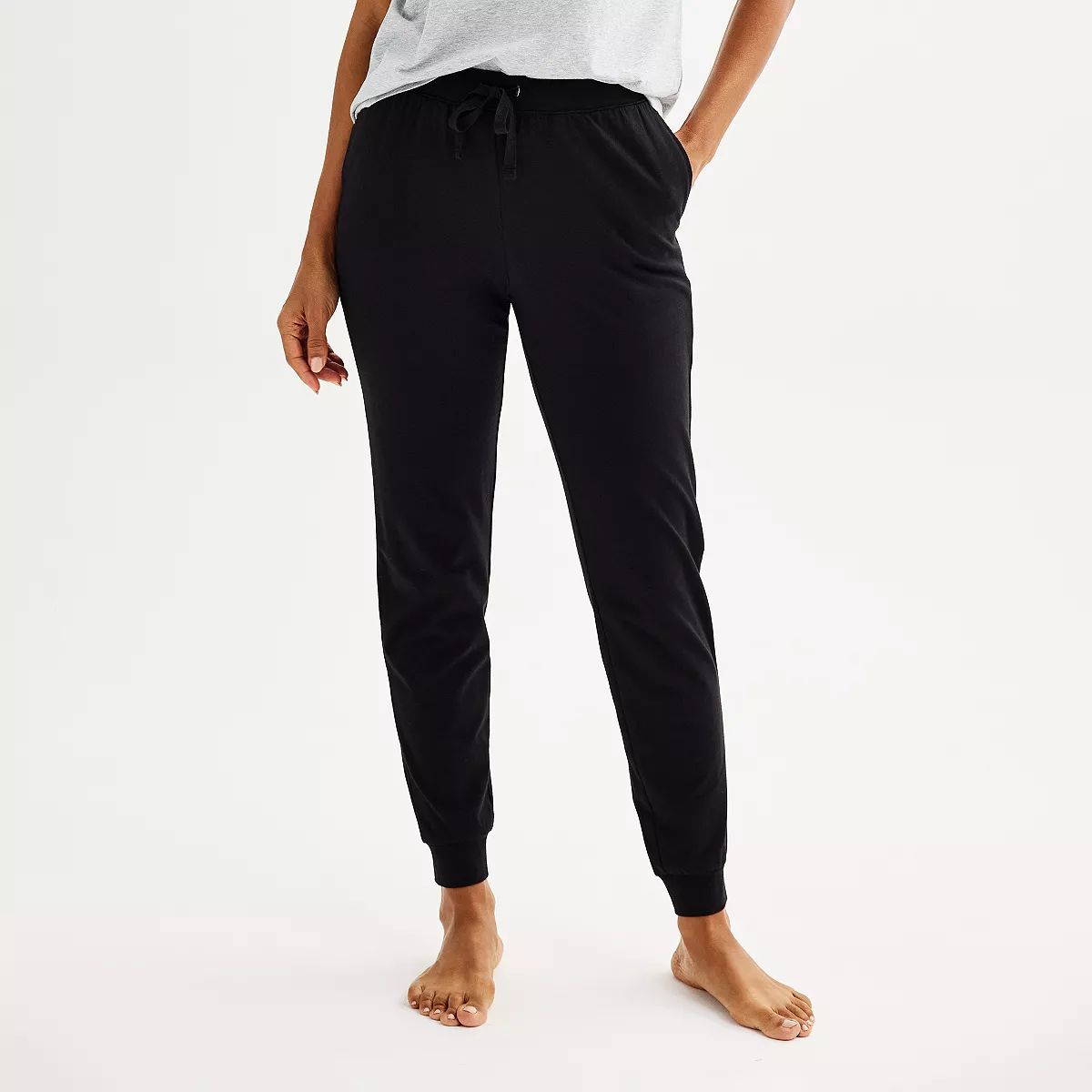 Women's Sonoma Goods For Life® Cotton Modal Cuffed Sleep Pants | Kohl's
