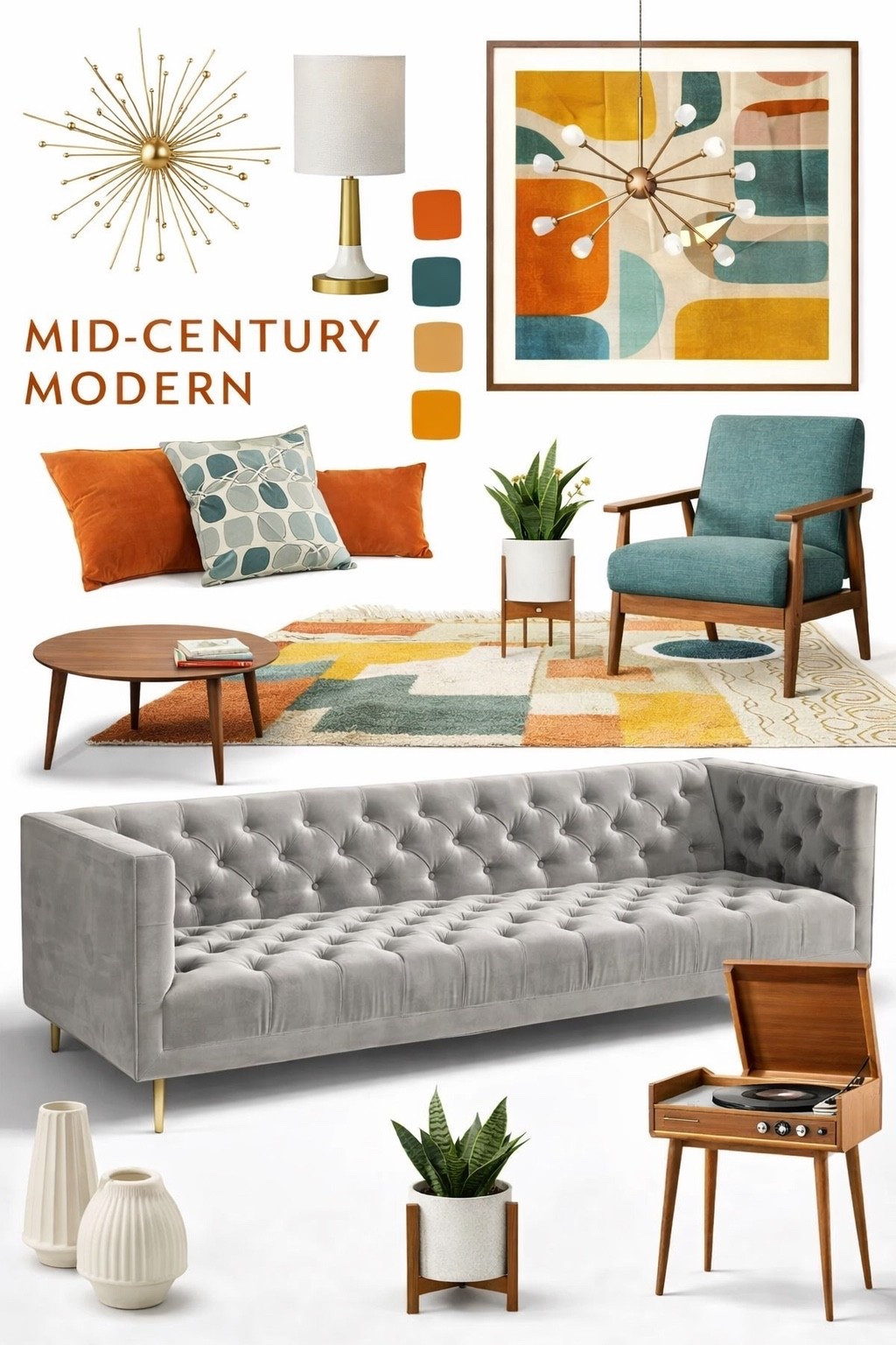 Mid-century modern but make it chic ✨
This living room is all about clean lines, rich textures, and that effortless Anthropologie-style sofa moment 🤍
I styled this space with a modern chic tufted sofa, deep green accent chairs, warm wood tones, and neutral layers to create a look that feels elevated yet cozy. Perfect if you love mid century modern decor with a sophisticated twist.
Shop all the pieces below to recreate this timeless look 👇
✔ Modern chic sofa
✔ Mid-century modern living room
✔ Anthropologie home style
✔ Neutral but elevated
#LTKHome #MidCenturyModern #ModernChicDecor #AnthropologieStyle #LivingRoomInspo #ShopLTK #HomeFinds

#LTKHome #LTKSaleAlert