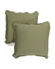 Made In Portugal 24x24 2pk Linen Pillows | Throw Pillows | T.J.Maxx | TJ Maxx