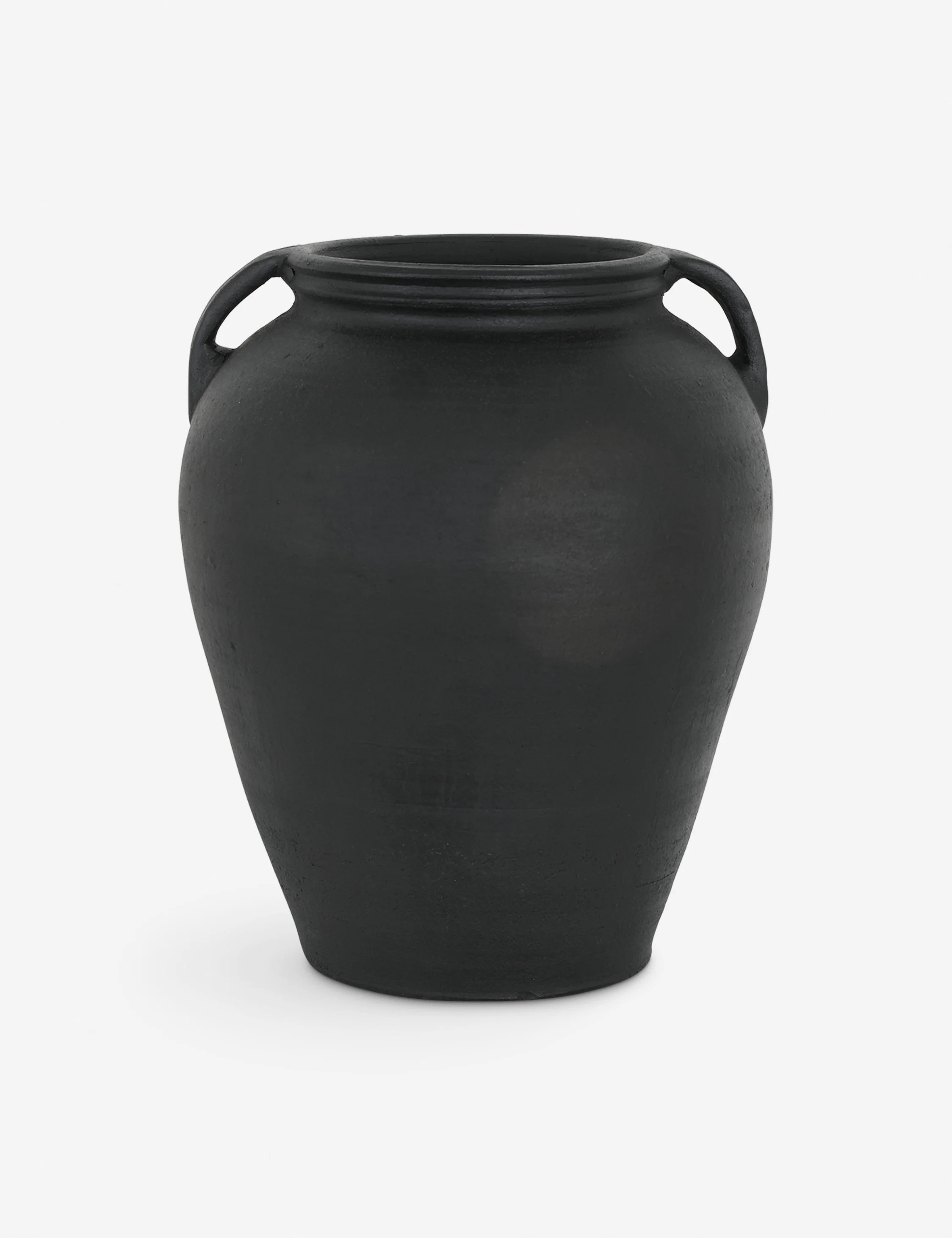 Kassiani Decorative Vase, Black | Lulu and Georgia 
