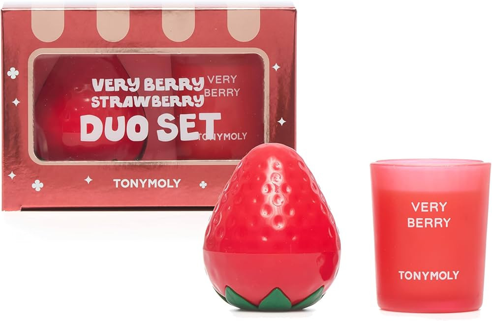 TONYMOLY Very Berry Strawberry Valentine’s Day Gift Set – Hydrating Hand Cream with Sweet Fru... | Amazon (US)