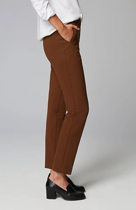 Ponte Welt-Pockets Slim-Leg Pants | J. Jill