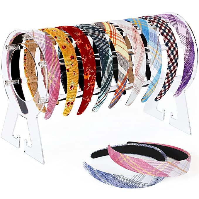 Suneerplay Headband Holder Clear, Acrylic Headband Organizer, Headband Holder Organizer, Headband... | Amazon (US)