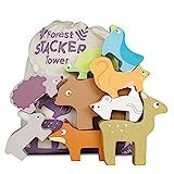 Amazon.com: Le Toy Van - Wooden Petilou Forest Stacker Puzzle & Bag Educational Balancing Activit... | Amazon (US)