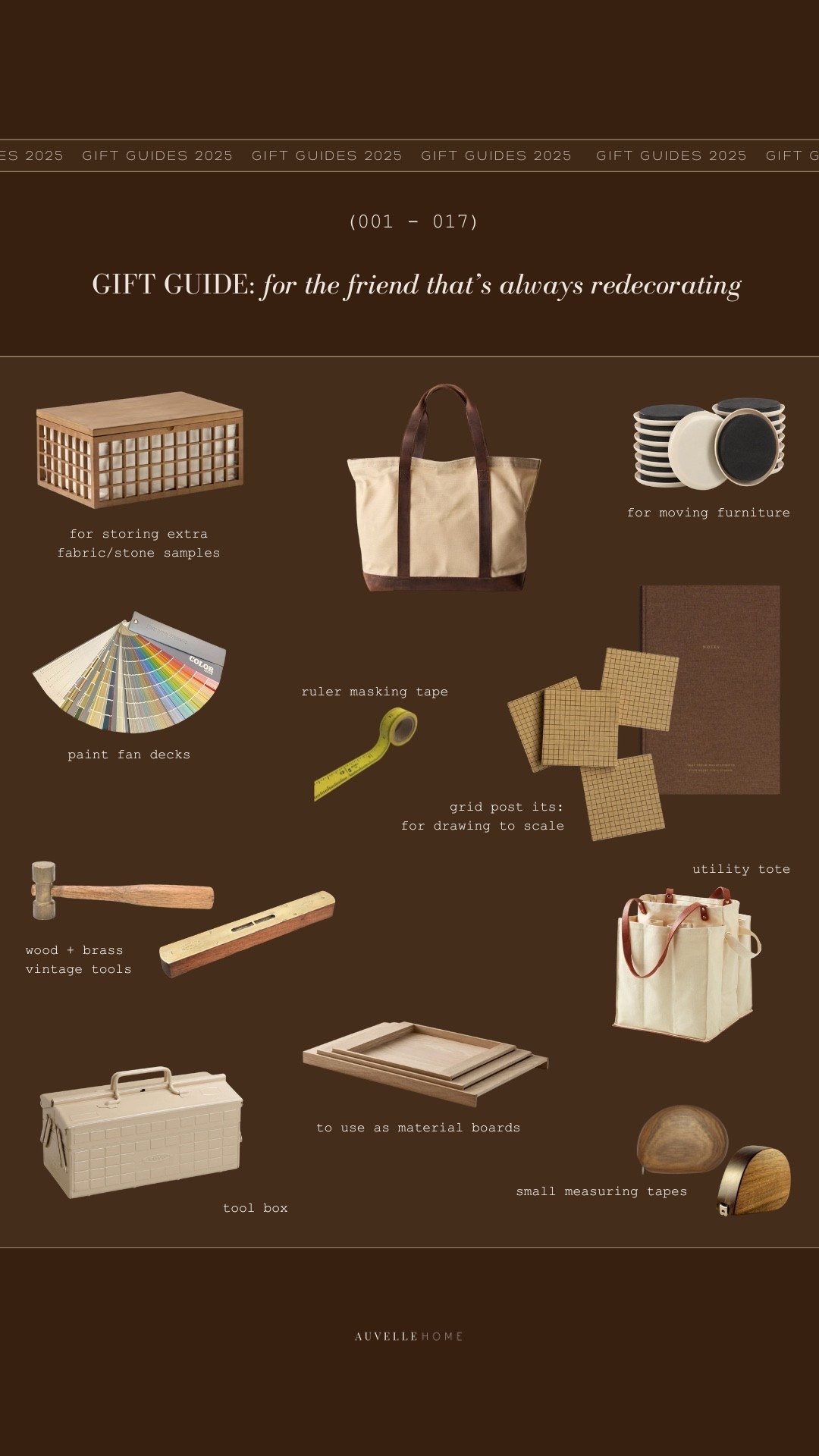 GIFT GUIDE 012: stocking stuffers + gifts 