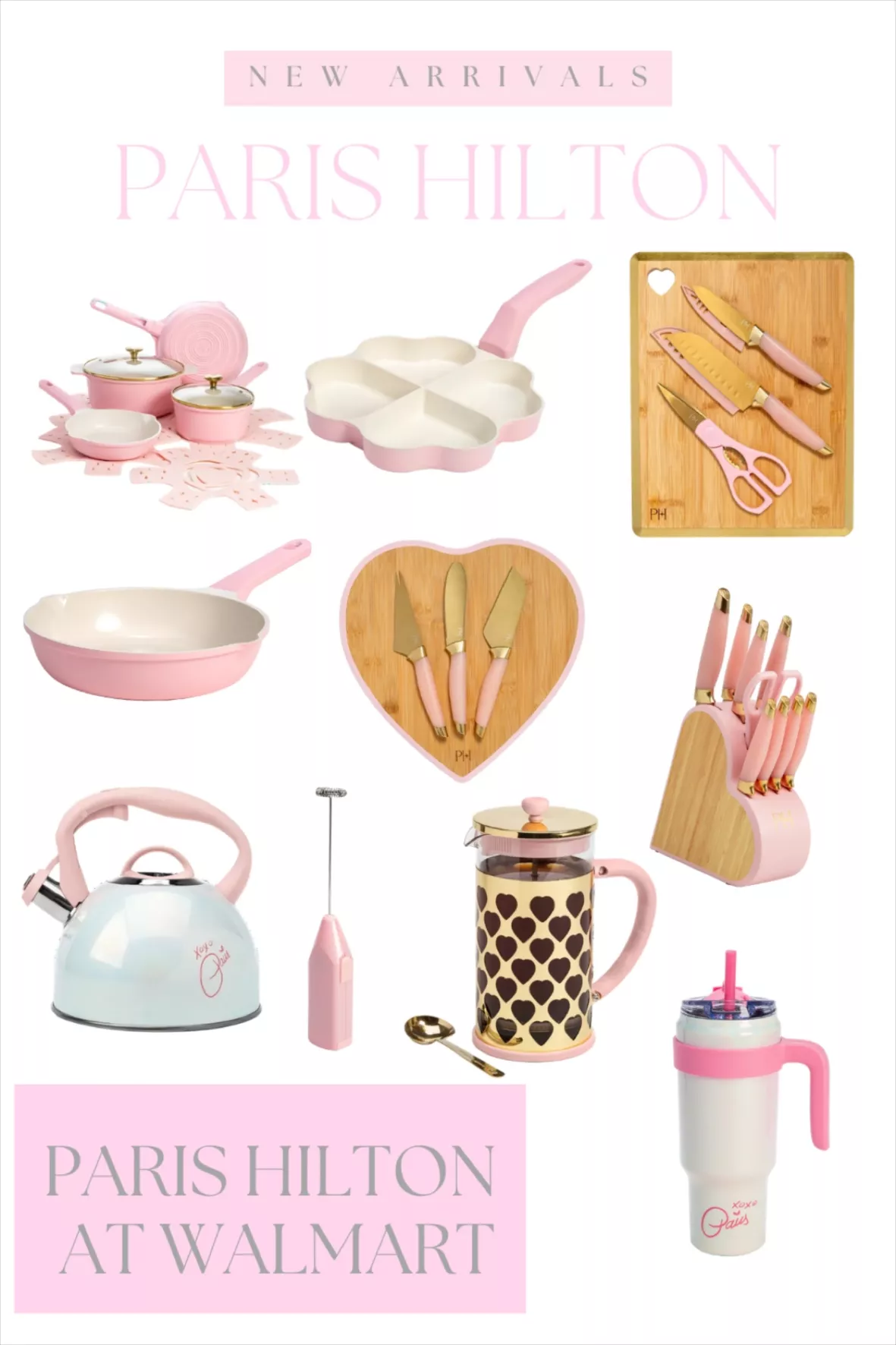 Paris Hilton Has an  Store, and We're in Love With This Pink Cookware  Set