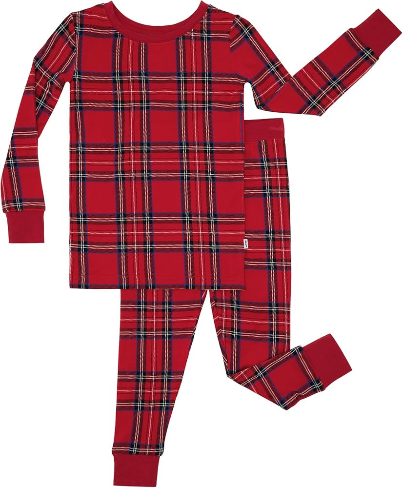 Little Sleepies Two-Piece Pajama Set for Boys & Girls, Soft Viscose from Bamboo Toddler Pajamas f... | Amazon (US)