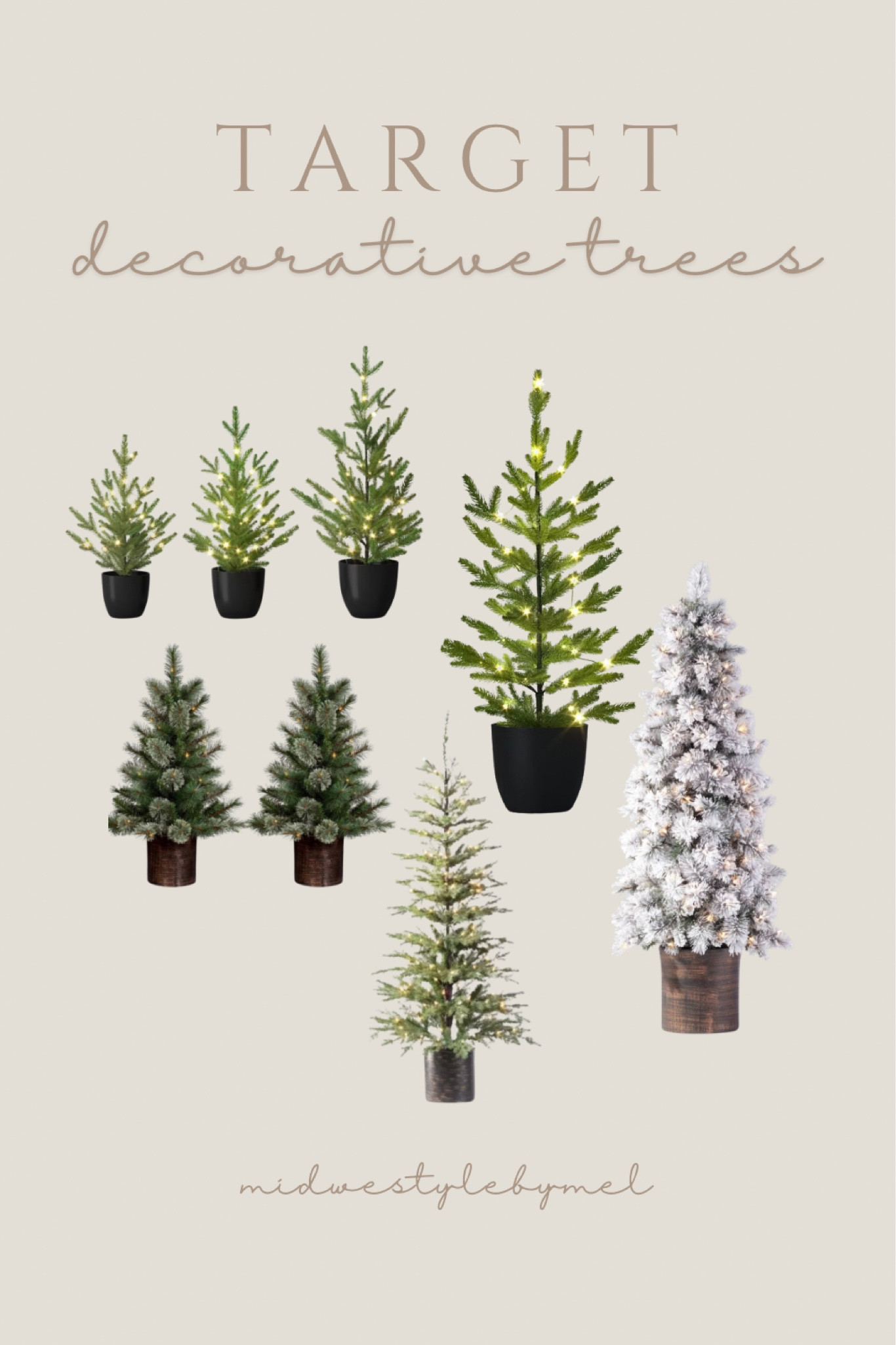 Mini decorative trees are 30% off right now at Target!!

#LTKHome #LTKSaleAlert #LTKHoliday