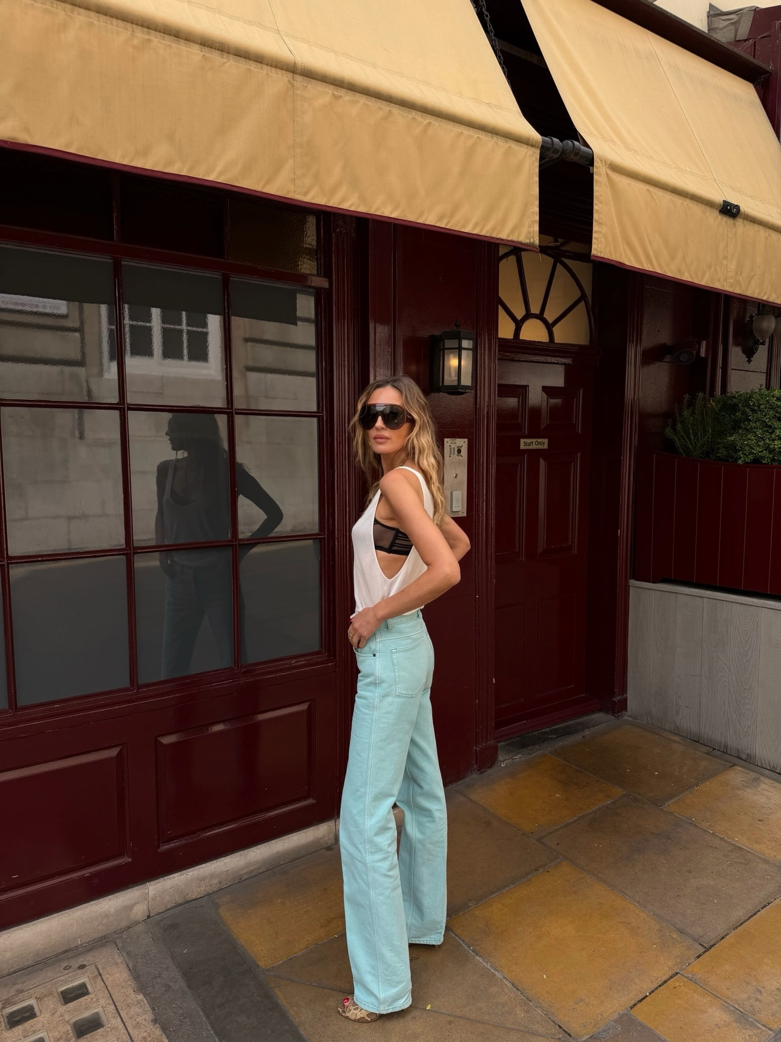 My favourite jeans 🩵 @harveynichols #AD #HarveyNichols