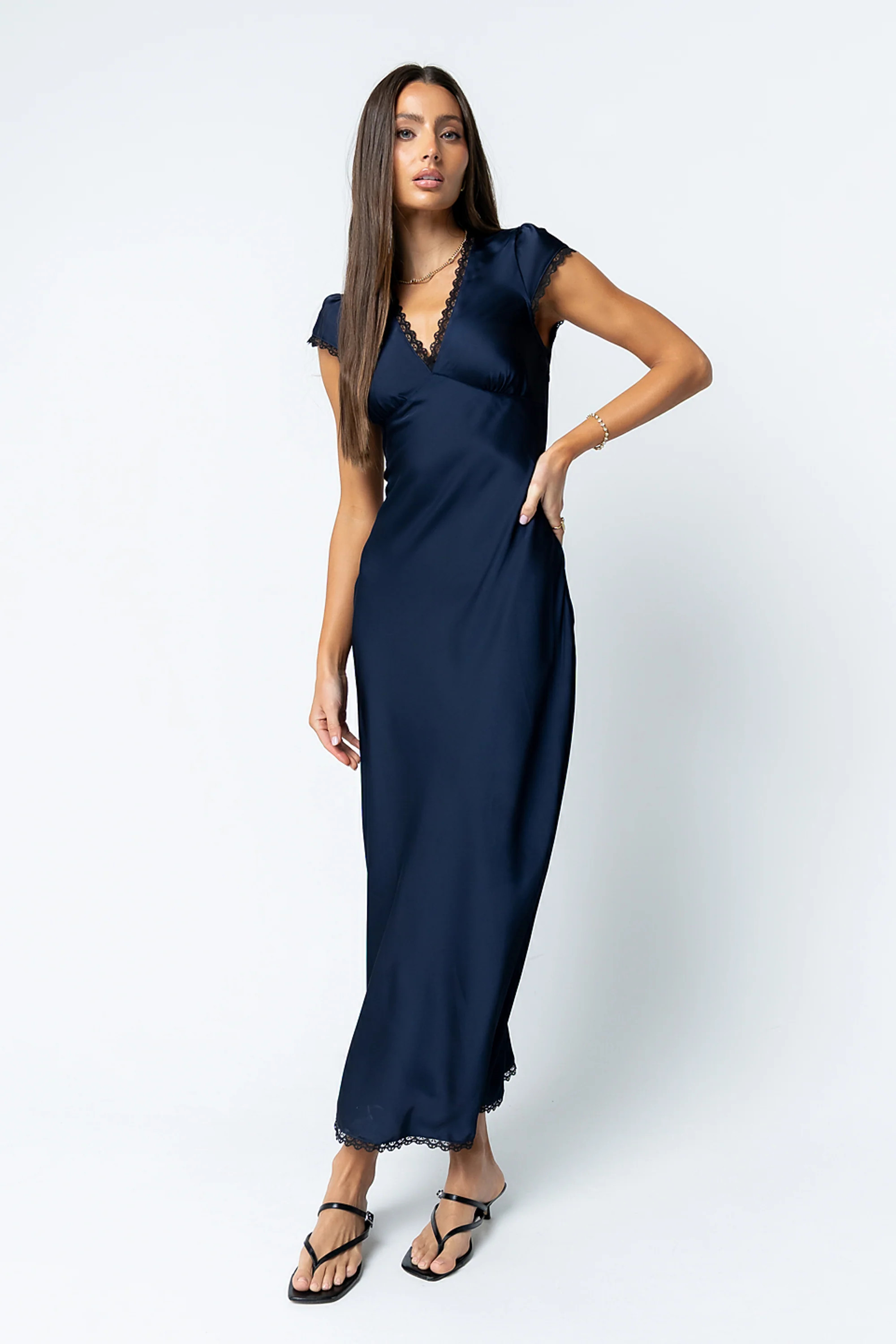 Wrenna Satin Maxi Dress | Böhme US