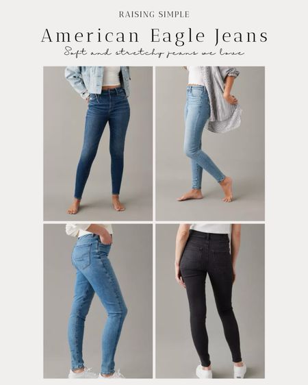 American Eagle Jeans I love. Soft and stretchy. On sale now!

#LTKsalealert #LTKover40 #LTKstyletip