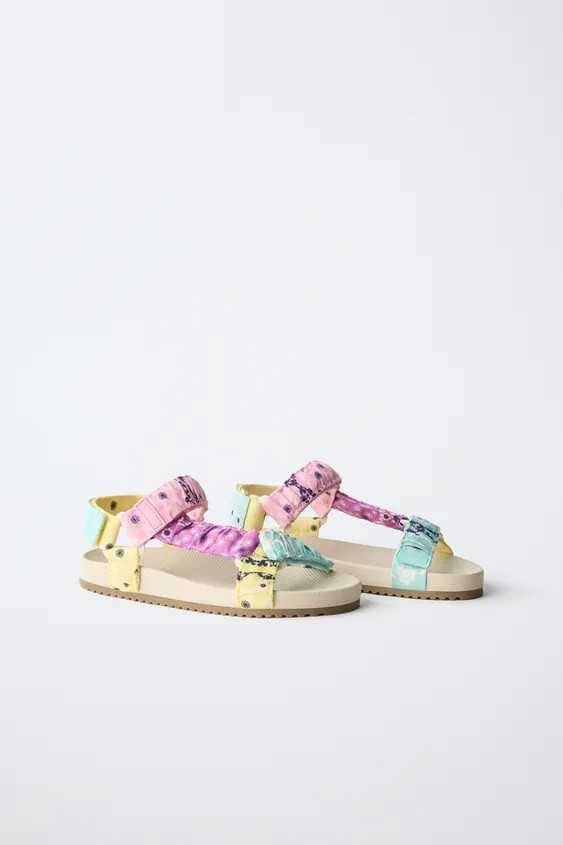 BANDANA TECHNICAL SANDALS | Zara US