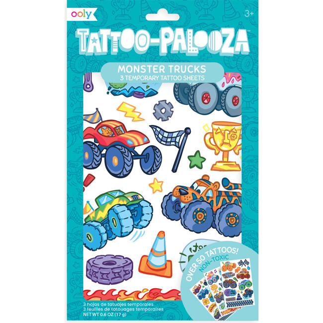 Tattoo Palooza, Monster Trucks | Maisonette