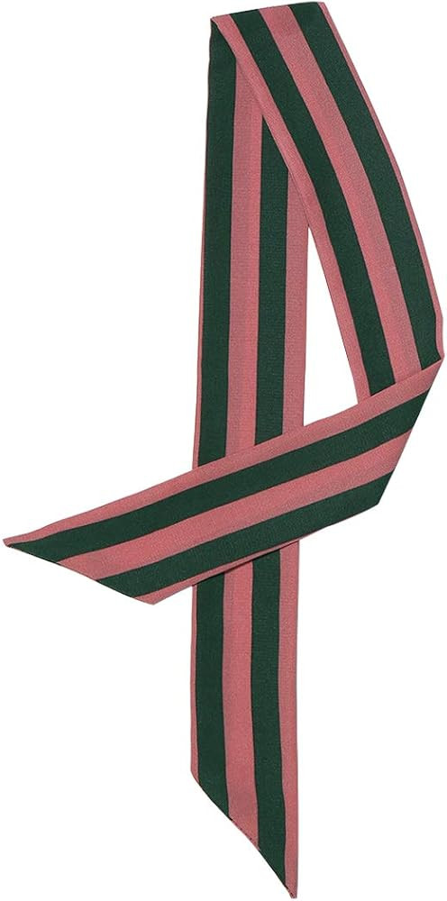 Allegra K Women Polka Dots Stripe Heart Print Skinny Scarf Sharp Neck Scarves Double-Sided Necker... | Amazon (US)