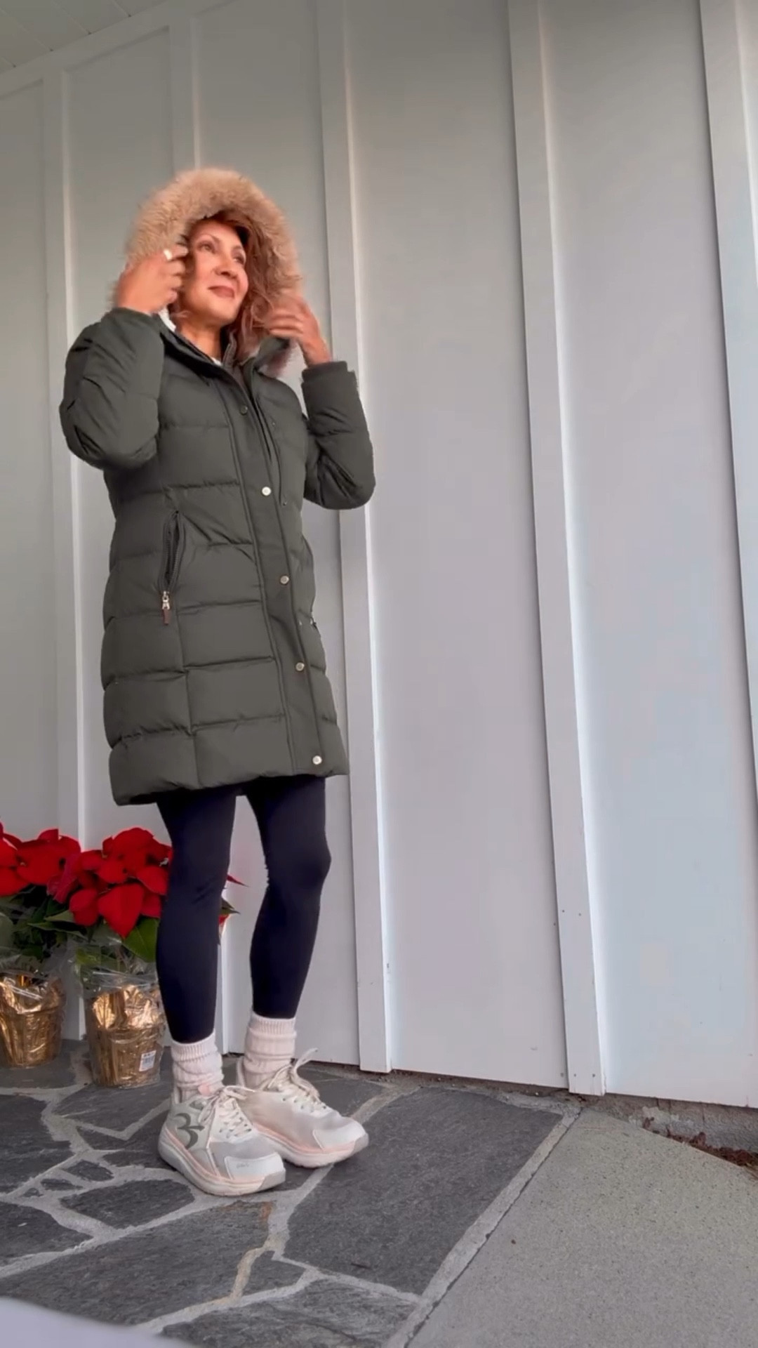 This puffer long coat is a must have for your winter outfits. We’ll be in a snowy setting for the Christmas holidays and this coat works so well with all my black denim and leggings. It’s 60% off and such a good value - perfect for your base outfit. Runs TYS and I’m wearing a size S for reference.
🎄Be sure to follow me here & hit the notification bell to subscribe so you’re up on all my fashion finds, sale alerts and gift ideas.👯‍♀️❤️💯

Are you traveling for the Christmas holidays or staying close to home?

#LTKSaleAlert

#LTKHoliday #LTKSeasonal #LTKOver40