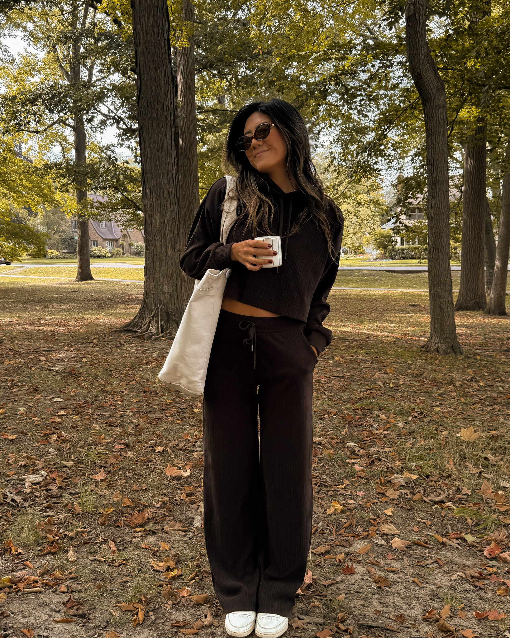 The cutest brown ribbed set for fall! 

#LTKStyleTip #LTKSaleAlert #LTKActive