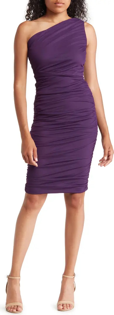 One-Shoulder Body-Con Midi Dress | Nordstrom Rack