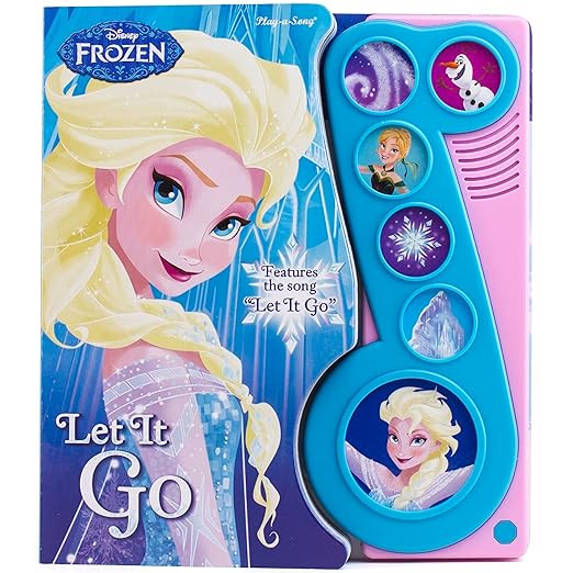 Disney Frozen - Let It Go Little Music Note Sound Book - PI Kids      Board book – Sound Book, ... | Amazon (US)