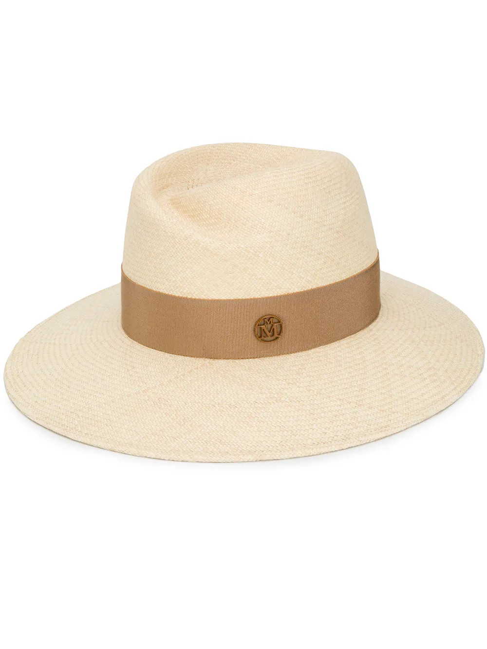 Maison Michel Virginie Straw Fedora Hat | Neutrals | FARFETCH | Farfetch Global