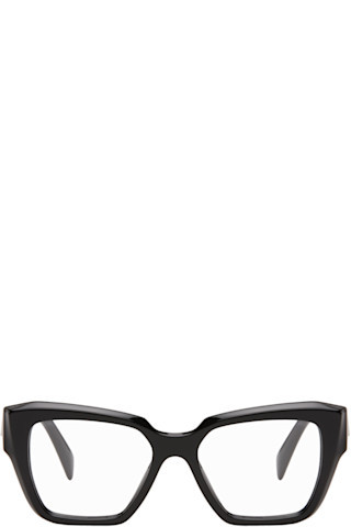 Black Acetate Glasses | SSENSE